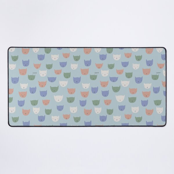 Item preview, Sprinkle cats Blue background designed and sold by ToveNordqvist.