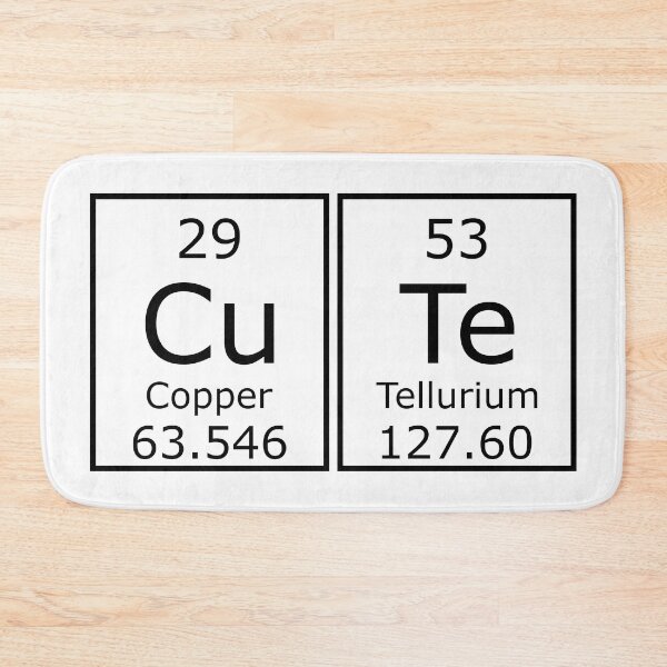 Item preview, Cute - Funny Periodic Table design designed and sold by SwnCreations.