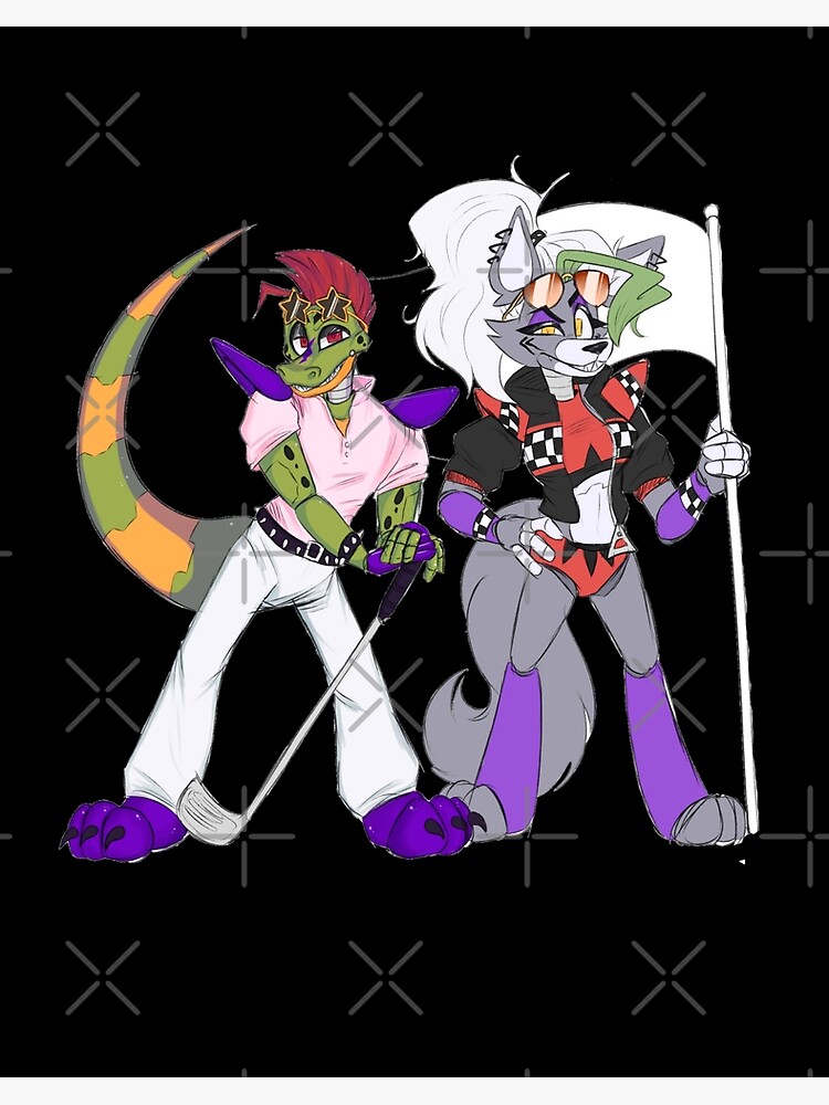 Monty Glamrock Rockstar And Freddy Bear Fnaf Security Breach Art Board  Print for Sale by Stanleyiu12