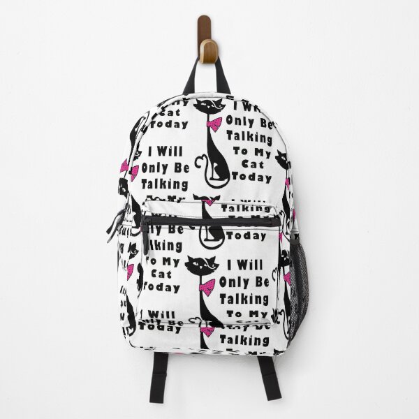 Item preview, I Will Only Be Talking To My Cat Today designed and sold by Tamas Das.