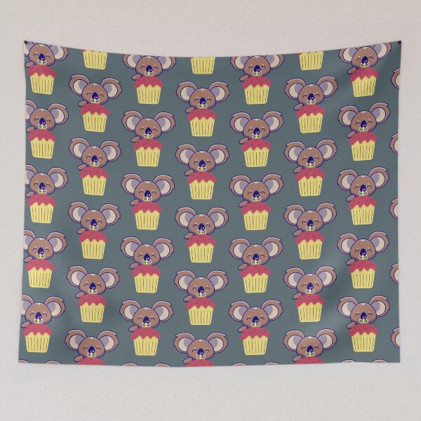 Item preview, koala cupcake  (15) designed and sold by JasiahGauge.