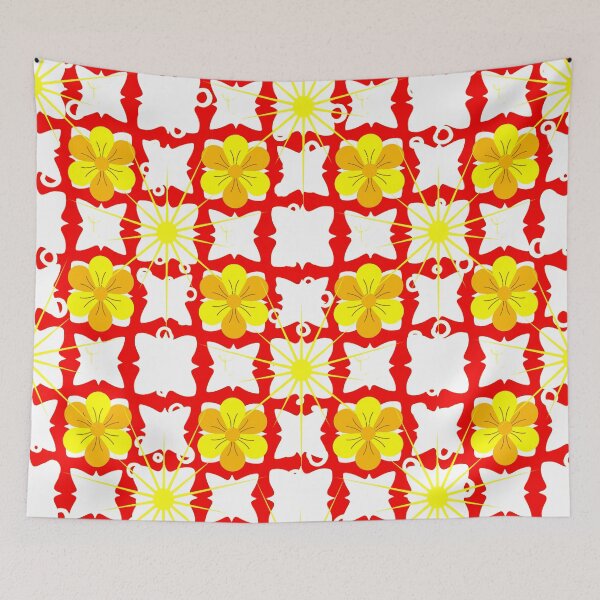 Item preview, Flower Power with Star Pattern designed and sold by Project182500.