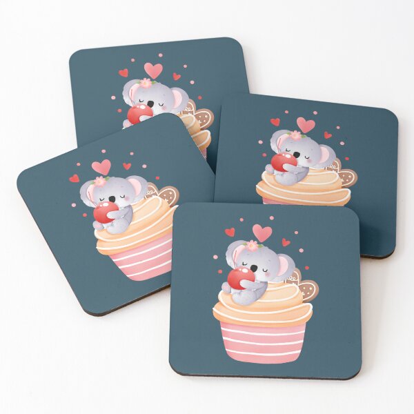 Item preview, koala cupcake Premium Scoop  designed and sold by JasiahGauge.