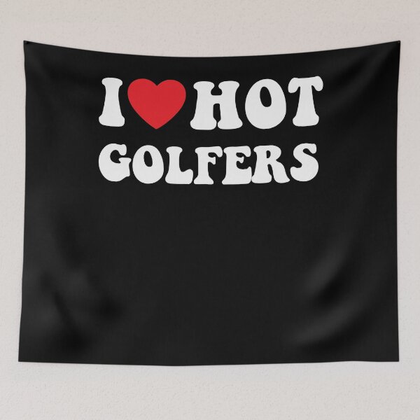 Item preview, I heart hot golfers, I love hot golfers, golf lover Sweatshirt designed and sold by korgiedjp.