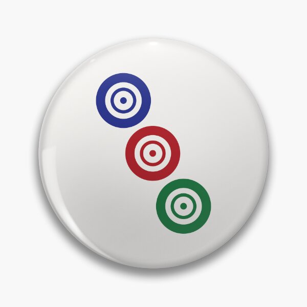 Item preview, Three Circle Wheel Dot San Tong 筒 Tile. It's Mahjong Time! designed and sold by teeworthy.