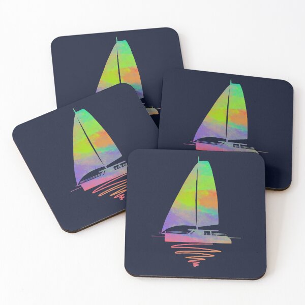 Item preview, Colorful Catamaran designed and sold by jvcoart.