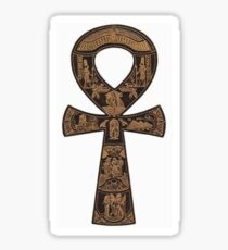Egyptian ankh symbol Sticker