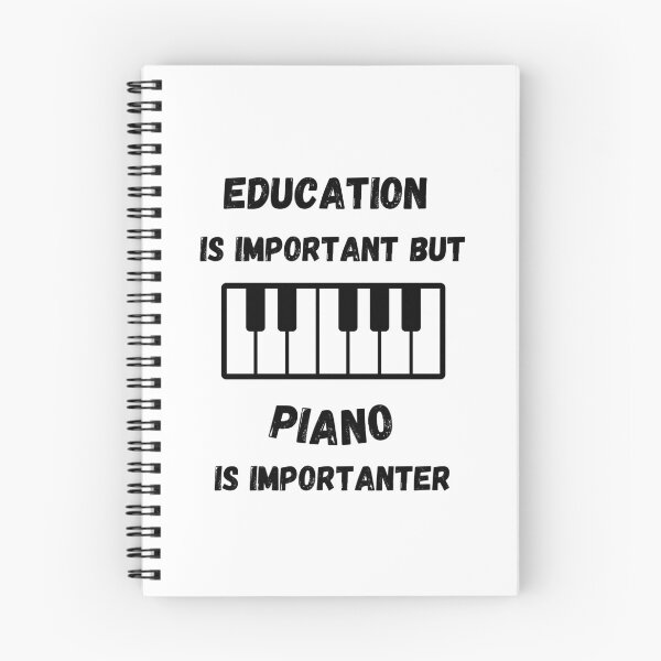 Item preview, Education Is Important But Piano Is Importanter Keyboard designed and sold by LuckyKermit.