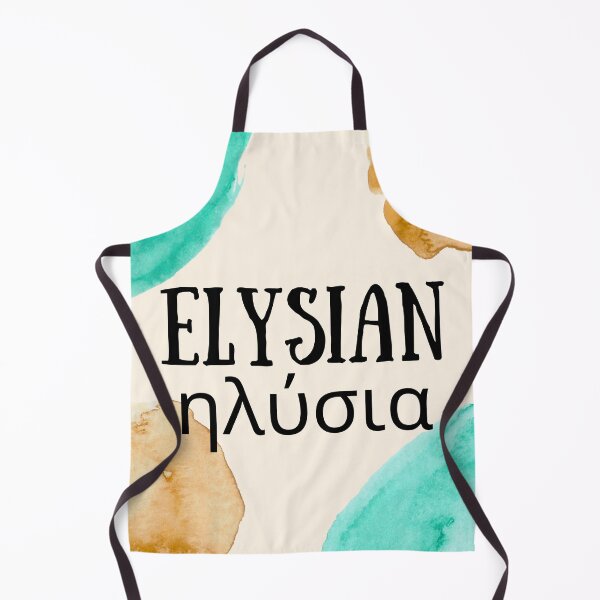 Item preview, Watercolor design with the Greek Word, Elysian designed and sold by quinellie.