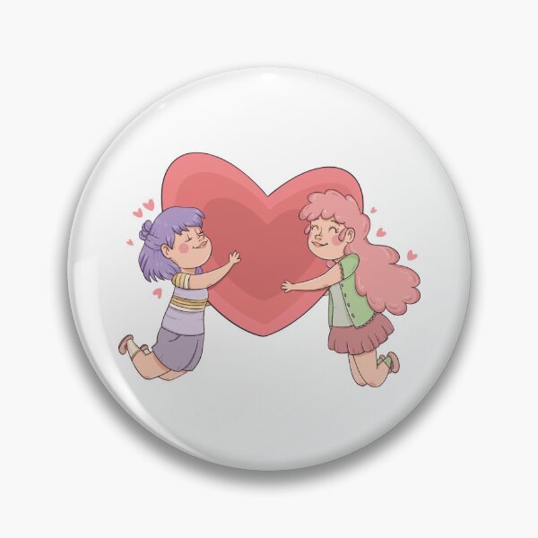 Item preview, Girls Love Heart designed and sold by ThiagoBeck.