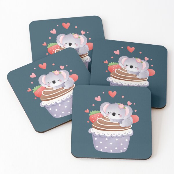 Item preview, Koala Cupcake Valentine_s  (1) designed and sold by JasiahGauge.