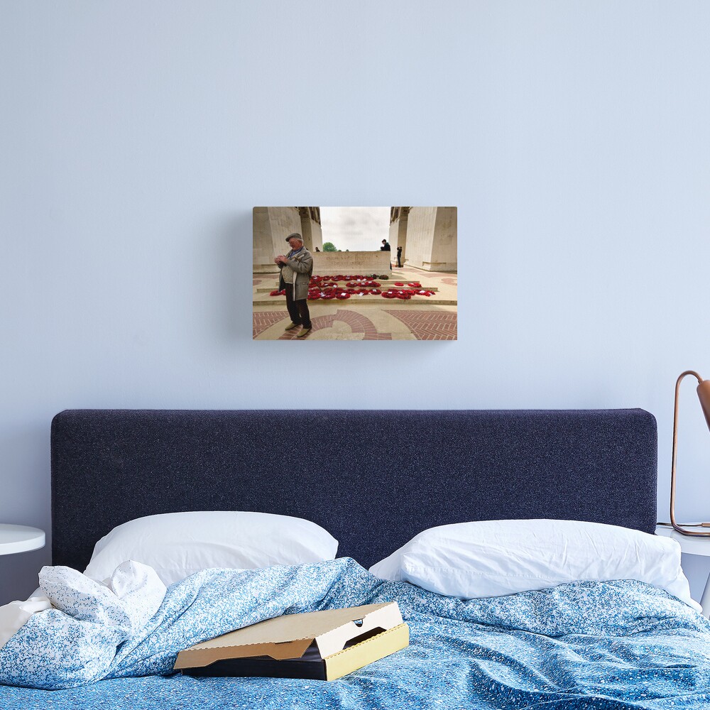 Their name liveth for evermore - Thiepval memorial, France Canvas Print