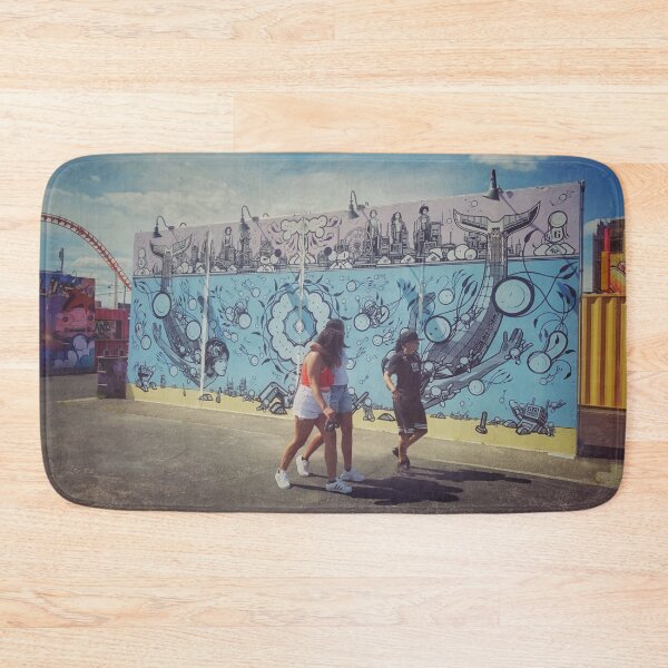 Item preview, Girls at Coney Island, Brooklyn  designed and sold by eleonoraingrid.