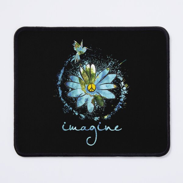 Item preview, Imagine Hippie Flower T-Shirt designed and sold by RuleJuli.