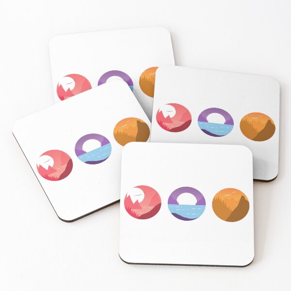 Item preview, Triple Iconic Nature View designed and sold by NekoAviatrix.