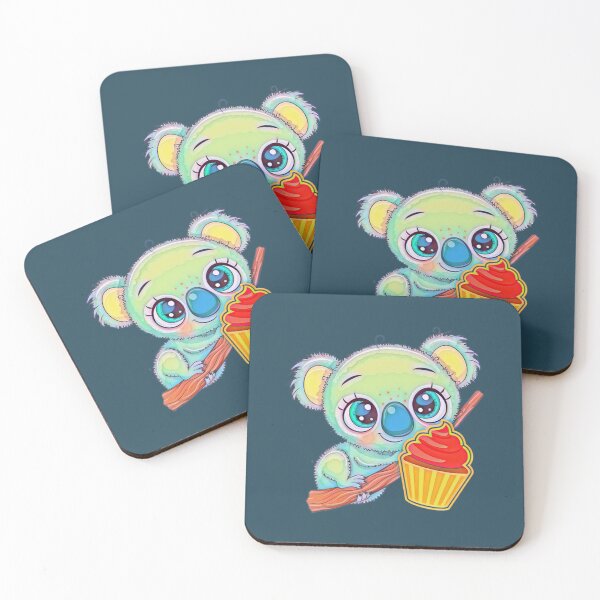 Item preview, Koala cupcake, funny koala, gift      designed and sold by JasiahGauge.
