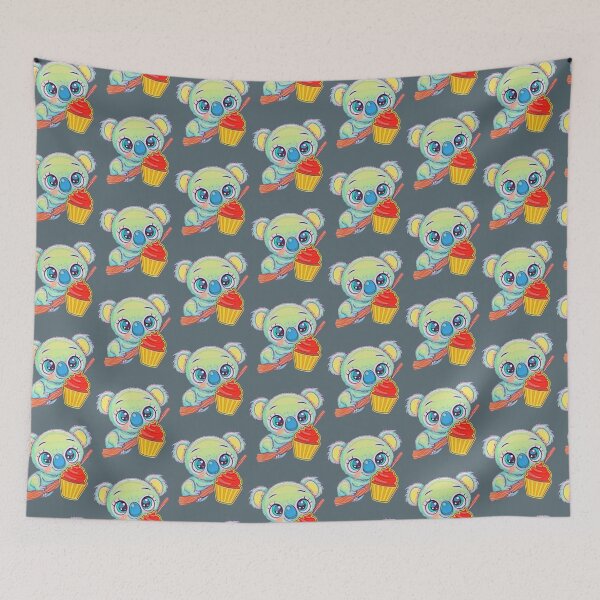 Item preview, Koala cupcake, funny koala, gift      designed and sold by JasiahGauge.