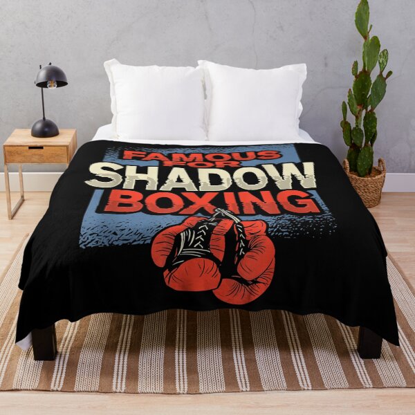 Item preview, Mens Funny Shadow Boxing Design for Boxing Training T-Shirt designed and sold by RuleJuli.