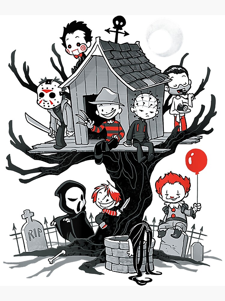 Shirt.Woot: Horror Clubhouse T-Shirt Shirt.Woot: Horror Clubhouse T-Shirt