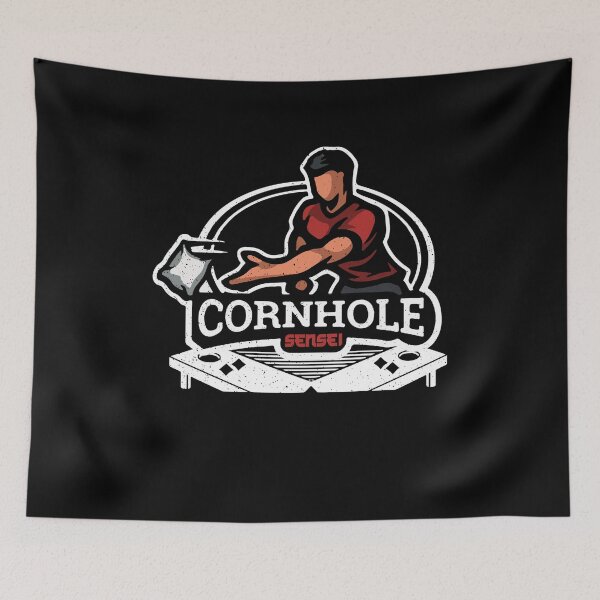 Item preview, Cornhole Sensei Funny Teacher Bean Bag Toss Coach designed and sold by Dressed For  Duty.