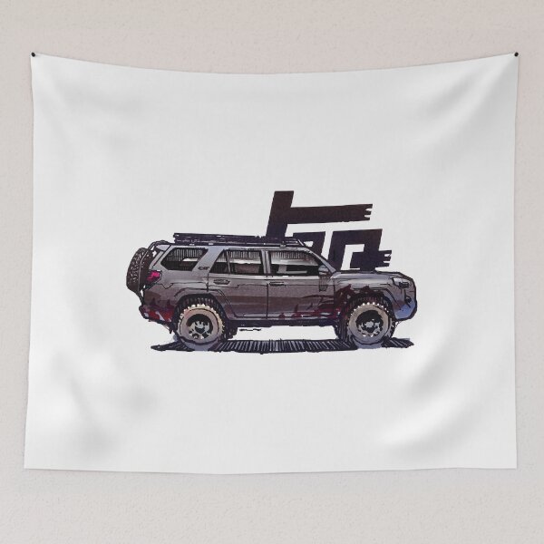 Item preview, 5th Gen 4Runner TRD - Black T-Shirt designed and sold by RuleJuli.