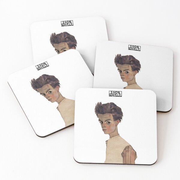 Item preview, Egon Schiele Self Portrait (1910) designed and sold by thegallerist.