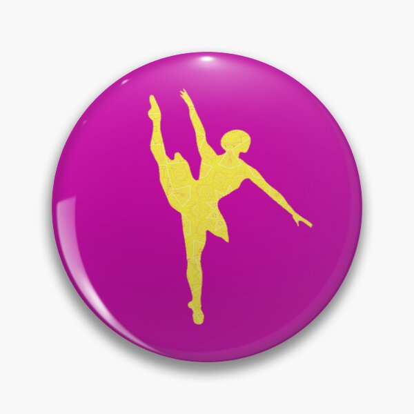 Item preview, Yellow dancing ballerina designed and sold by tetibright.