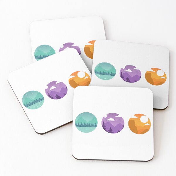 Item preview, Triple Iconic Nature View designed and sold by NekoAviatrix.