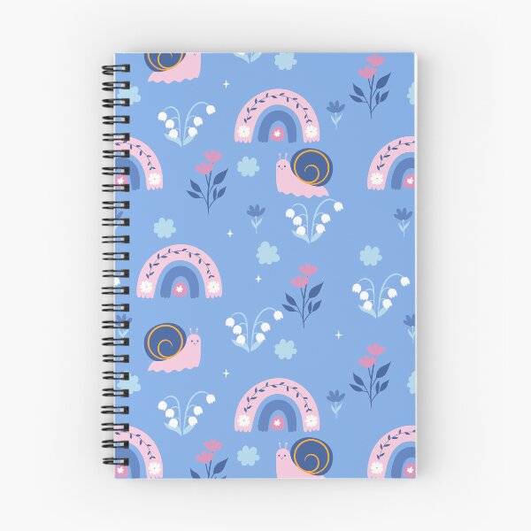Item preview, cute snails, rainbows and flowers designed and sold by burbura.