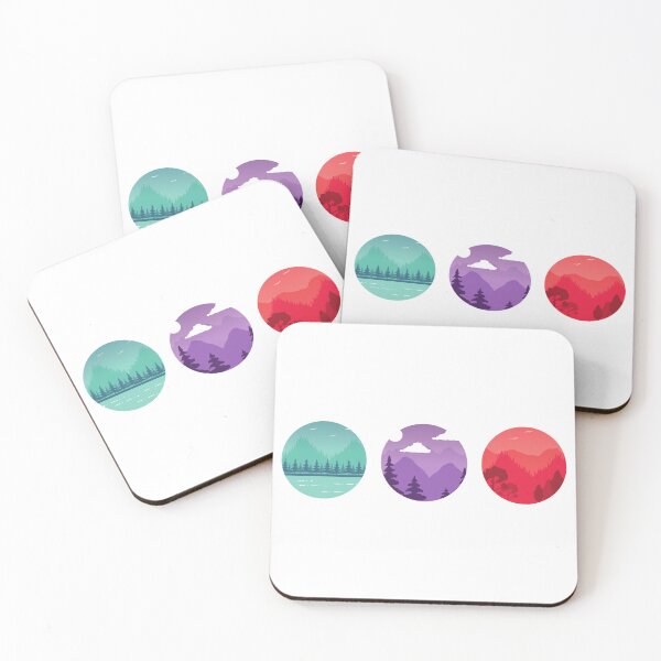 Item preview, Triple Iconic Nature View designed and sold by NekoAviatrix.