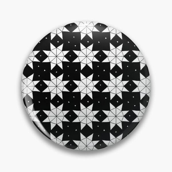 Item preview, Geodesic Stars // Black & White designed and sold by The Wellington Boot.