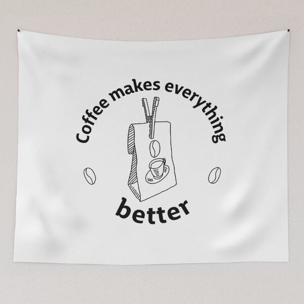 Item preview, Coffee makes everything better designed and sold by evk-art.