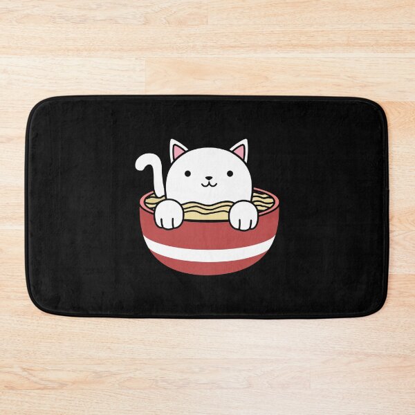 Item preview,  Cat Eating Ramen Cute Noodles designed and sold by Studioapartment.