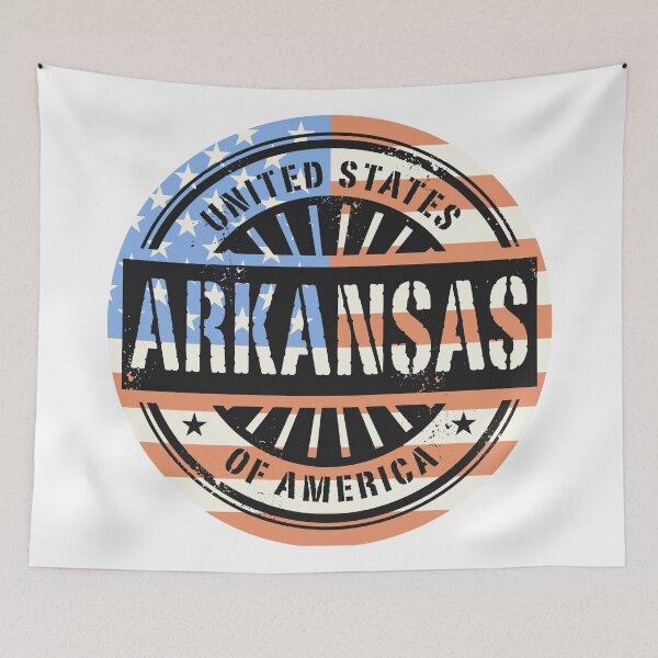 Item preview, Arkansas, USA flag designed and sold by studio838.