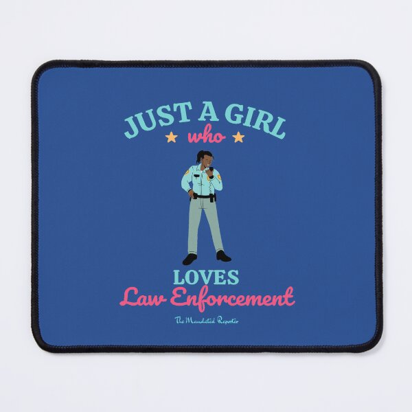 Item preview, Just A Who Loves Law Enforcement designed and sold by TheReporter1.