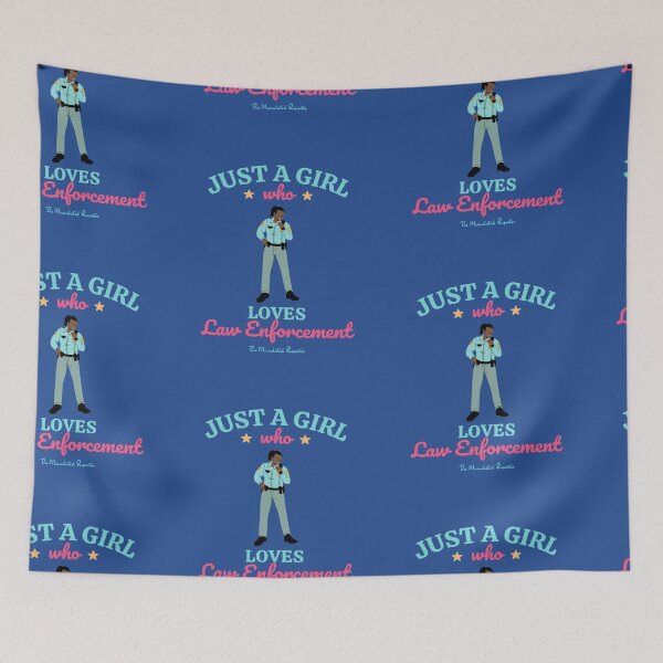 Item preview, Just A Who Loves Law Enforcement designed and sold by TheReporter1.