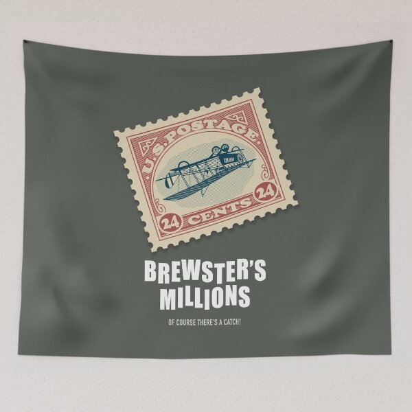 Item preview, Brewster’s Millions - Alternative Movie Poster designed and sold by MoviePosterBoy.
