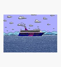 Cruise Liner Joyce Photographic Print