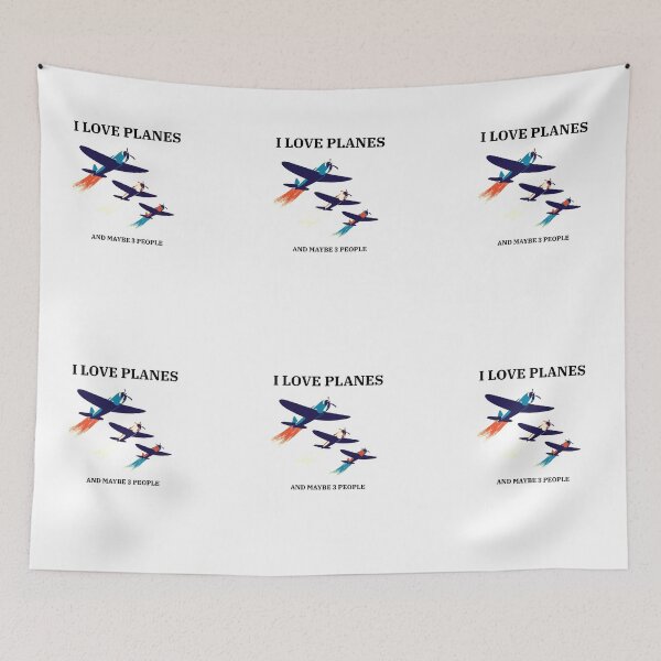 Item preview, I love planes and maybe 3 people designed and sold by Teo13.