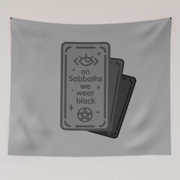 Item preview, Cards - On Sabbath we wear Black - Mean girls inspired designed and sold by TheQuirkySide.