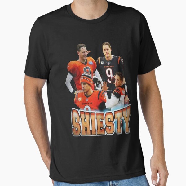 Joe Burrow Joe Shiesty Jeaux Burreaux Cajun Cincinnati Bengals Essential  T-Shirt