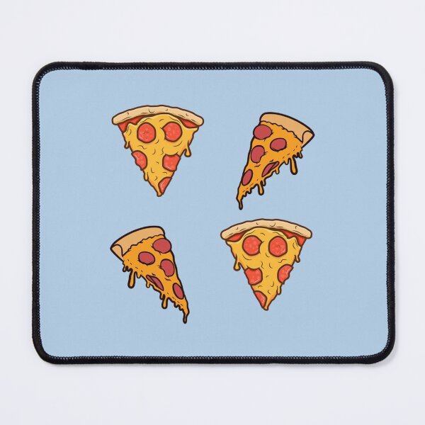Item preview, a slice of pepperoni pizza with extra cheese   designed and sold by ReelFunClips.