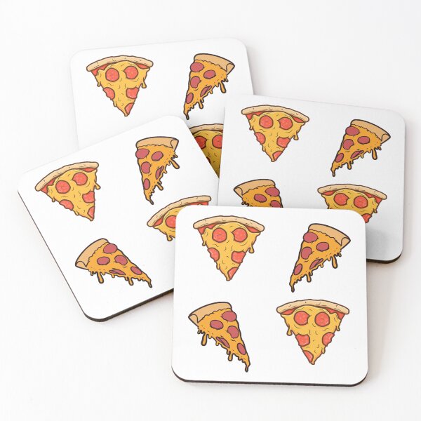 Item preview, a slice of pepperoni pizza with extra cheese   designed and sold by ReelFunClips.