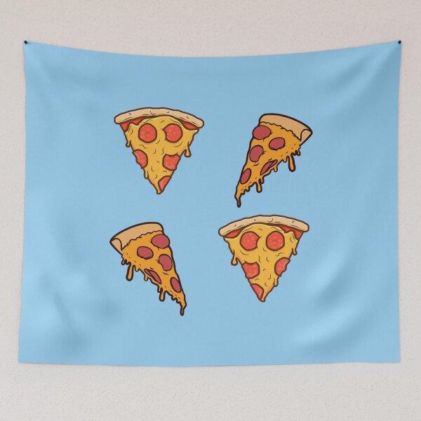 Item preview, a slice of pepperoni pizza with extra cheese   designed and sold by ReelFunClips.