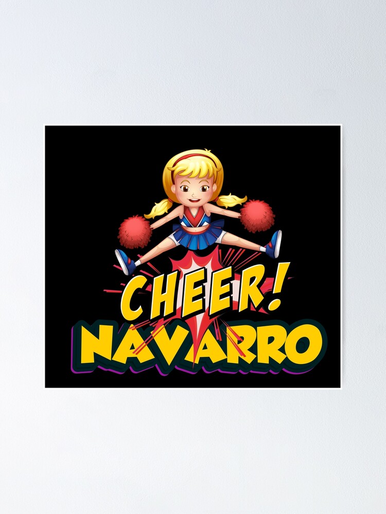 "Navarro Cheer" Poster for Sale by Redbubble