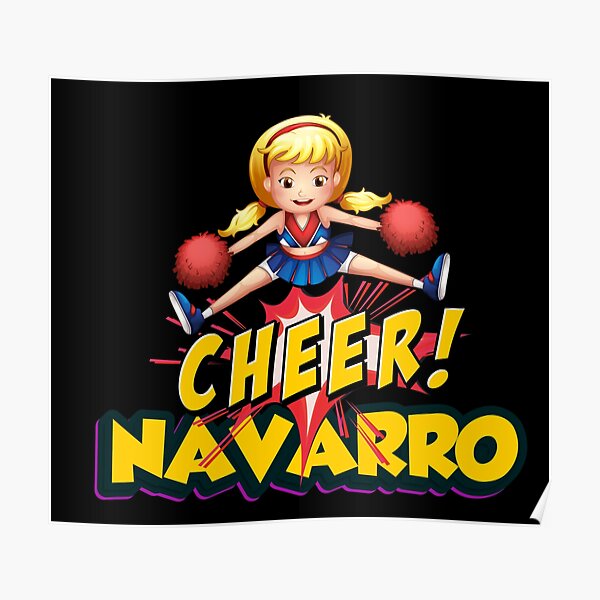 "Navarro Cheer" Poster for Sale by Redbubble