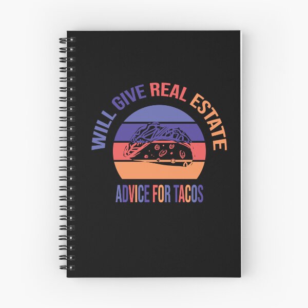 Item preview, Will Give Real Estate Advice For Tacos Funny Sunset Tacos Lovers Gift Great Tacos Quote designed and sold by pedrored369.