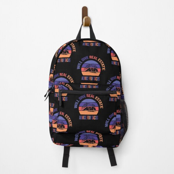 Item preview, Will Give Real Estate Advice For Tacos Funny Sunset Tacos Lovers Gift Great Tacos Quote designed and sold by pedrored369.