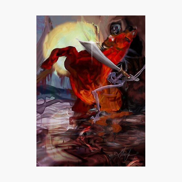 Item preview, The Red Horse of the Second Seal designed and sold by Alma Lee.