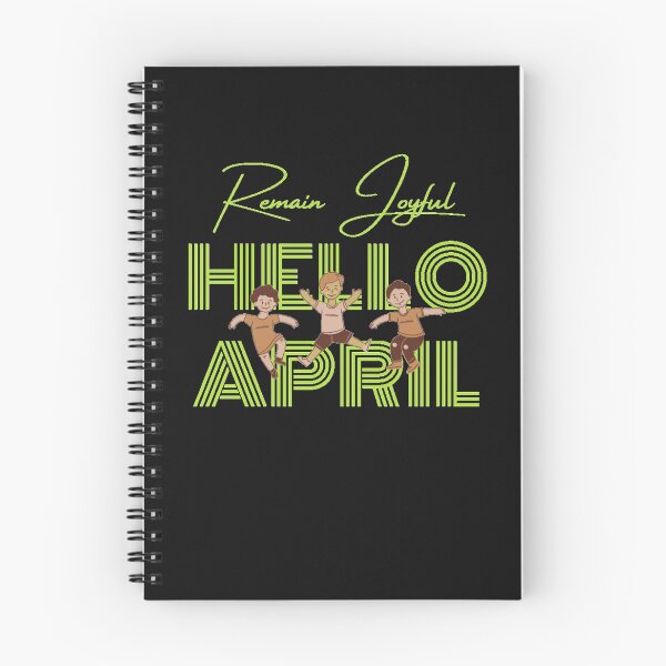 Item preview, Inspirational Hello Months - Hello April  designed and sold by mindmaster007.